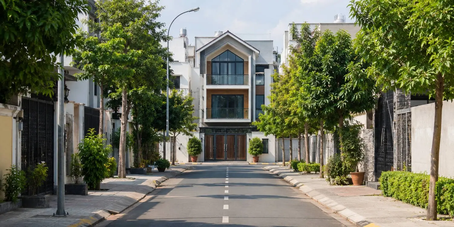 Đường đâm vào nhà